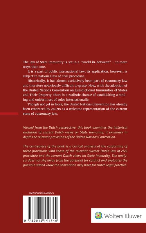 Achterkant van State Immunity in Dutch Civil Proceedings
