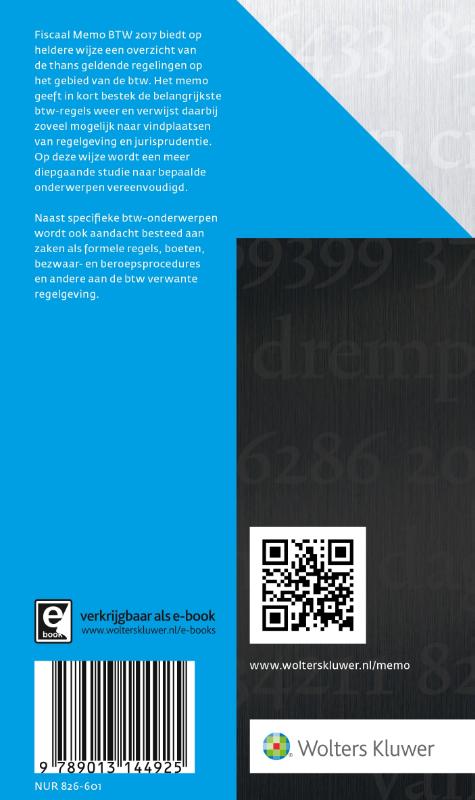 Achterkant van 2017