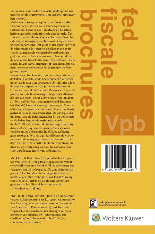 Achterkant van Belastingheffing van coöperaties