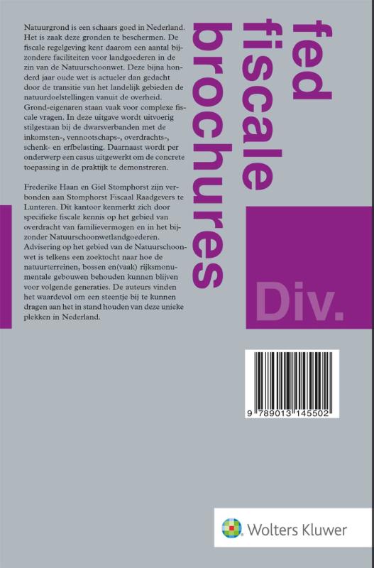 Achterkant van Natuurschoonwet 1928 in theorie en praktijk