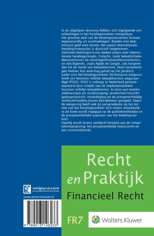 Achterkant van Giraal betalingsverkeer/Elektronisch betalingsverkeer