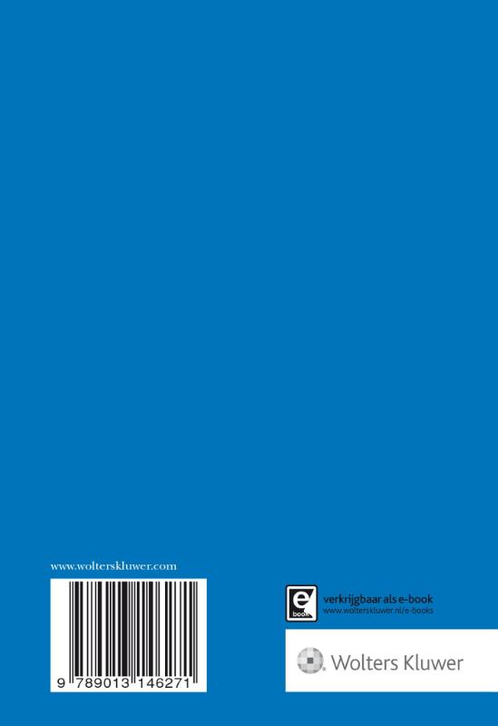Achterkant van Tekst & Commentaar Pachtrecht