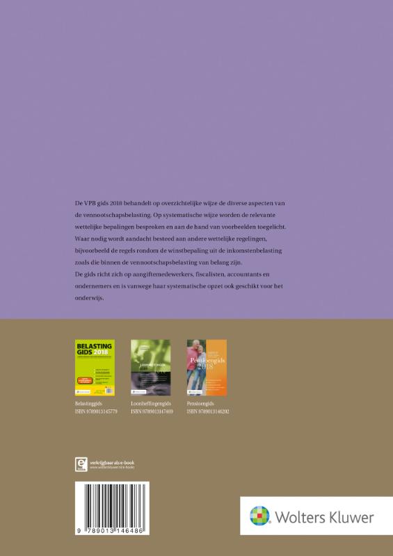 Achterkant van VPB gids 2018