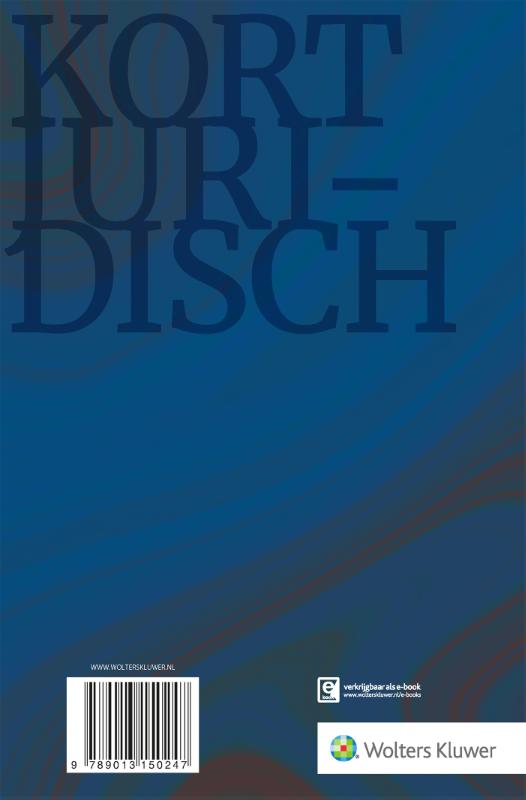 Achterkant van Kort juridisch