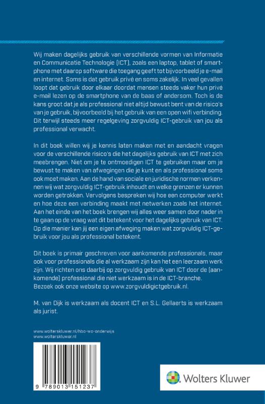Achterkant van Zorgvuldig ICT-gebruik