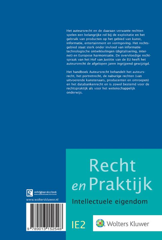 Achterkant van Auteursrecht