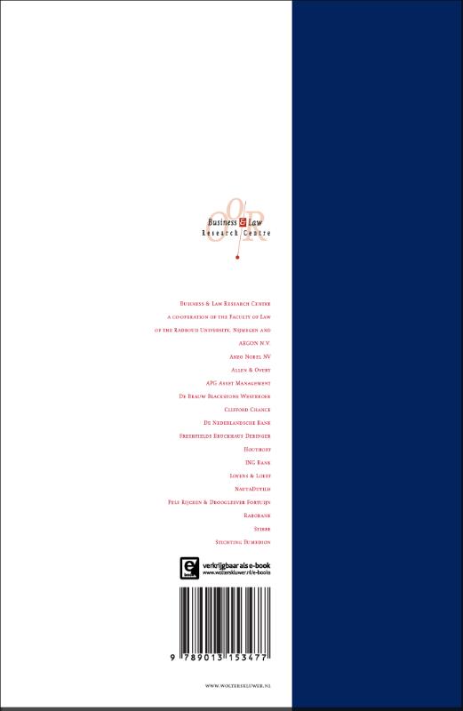 Achterkant van Sustainability and financial markets