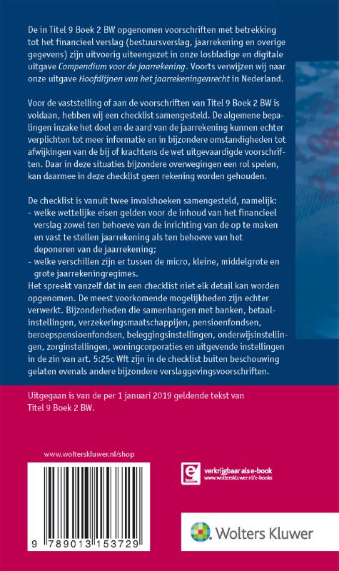 Achterkant van 2019