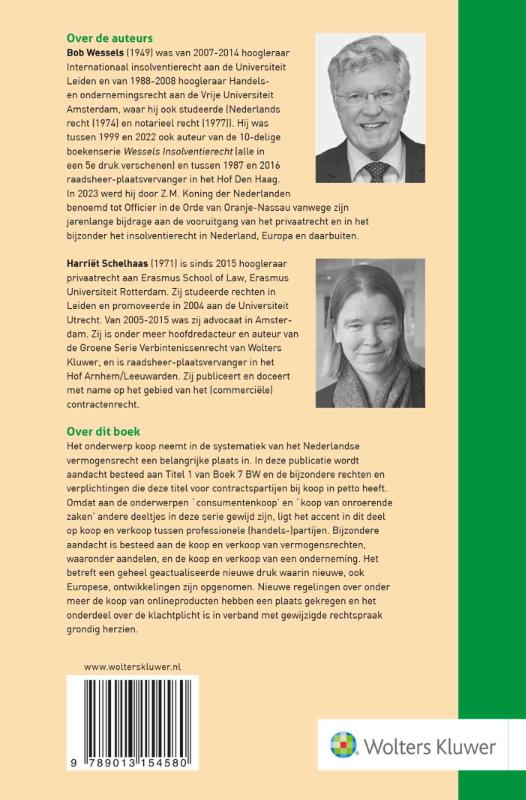 Achterkant van Koop: algemeen