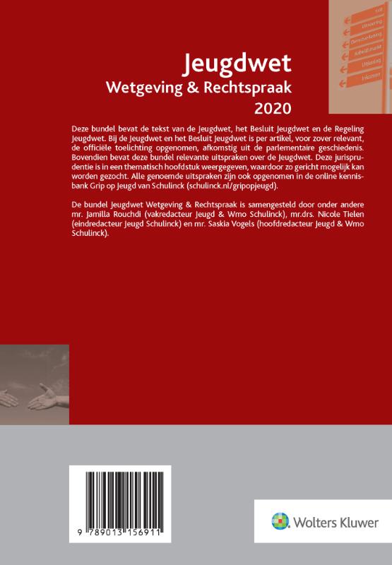 Achterkant van Wetgeving & Rechtspraak 2020
