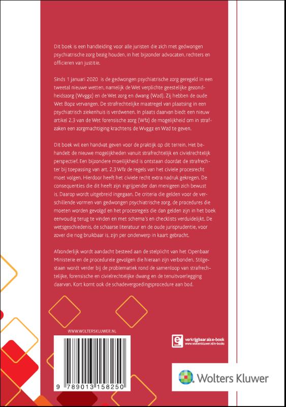Achterkant van Gedwongen psychiatrische zorg