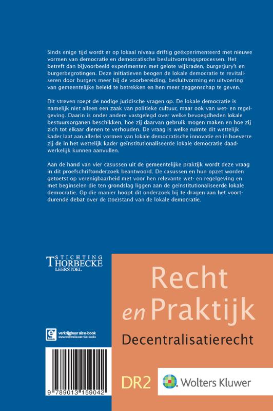 Achterkant van Lokale democratische innovatie