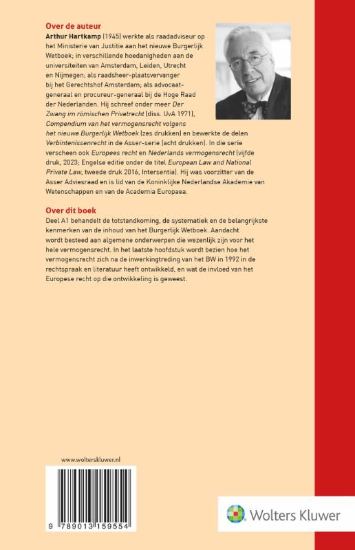 Achterkant van Aard en opzet van het vermogensrecht