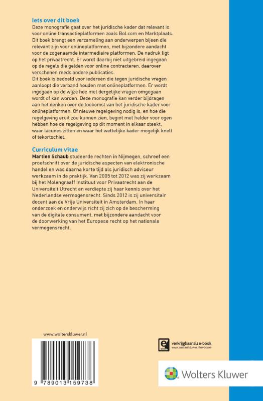 Achterkant van Onlineplatformen
