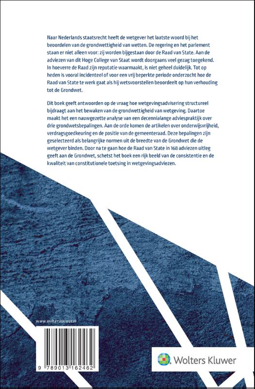 Achterkant van Constitutionele toetsing door de Raad van State