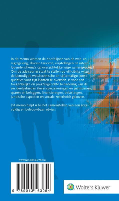 Achterkant van Memo Financiële planning 2021