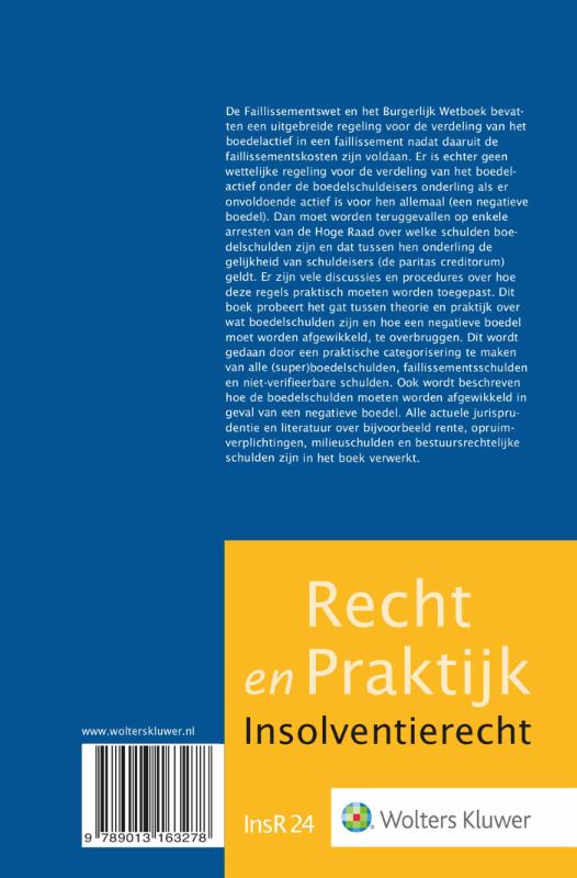 Achterkant van De negatieve boedel