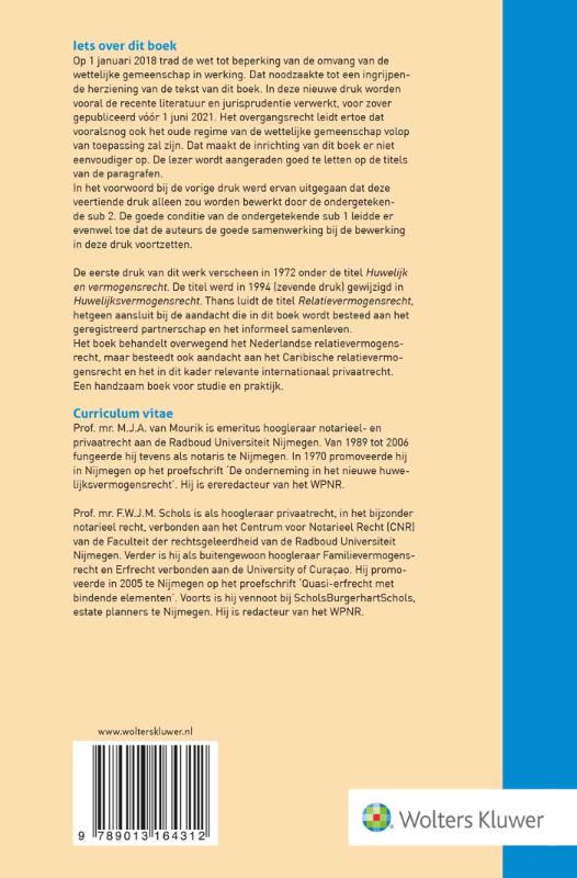 Achterkant van Relatievermogensrecht