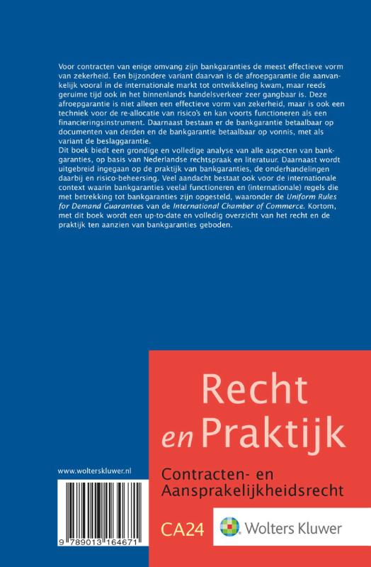 Achterkant van Bankgaranties