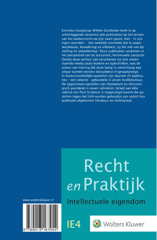 Achterkant van Auteursrechtelijke opstellen