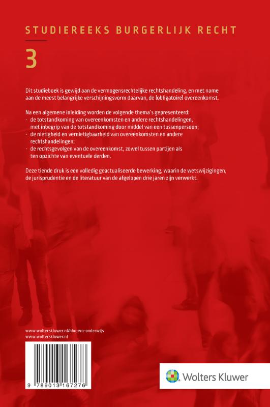 Achterkant van Rechtshandeling en Overeenkomst