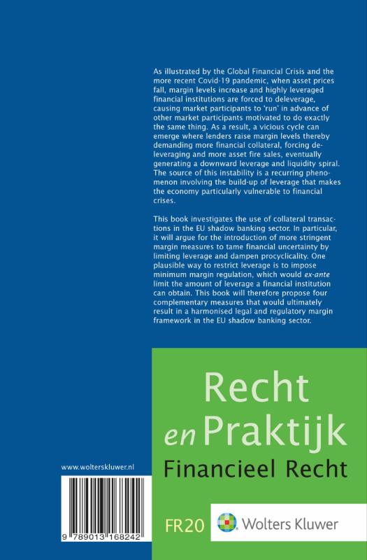 Achterkant van Collateral Transactions in the EU Shadow Banking Sector