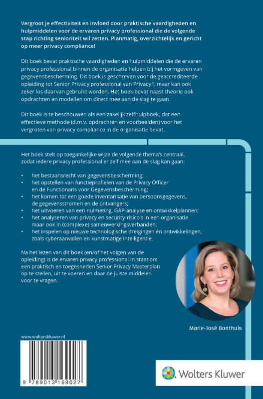 Achterkant van Senior Privacy Professional