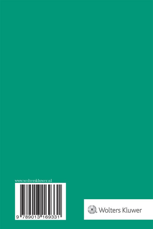 Achterkant van Tekst & Commentaar Wet open overheid (Woo)