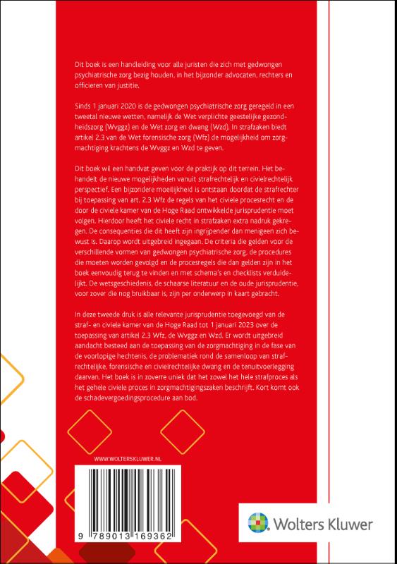 Achterkant van Gedwongen psychiatrische zorg