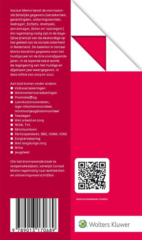 Achterkant van Sociaal Memo januari 2023