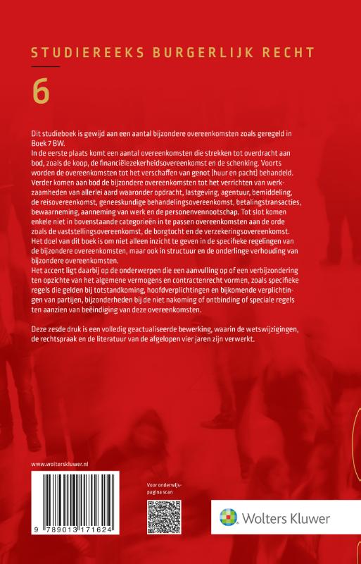 Achterkant van Bijzondere overeenkomsten