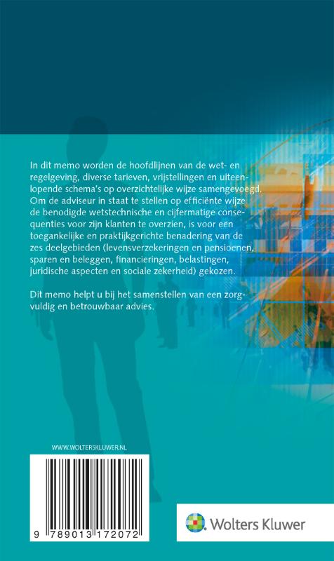 Achterkant van Memo Financiële planning 2023