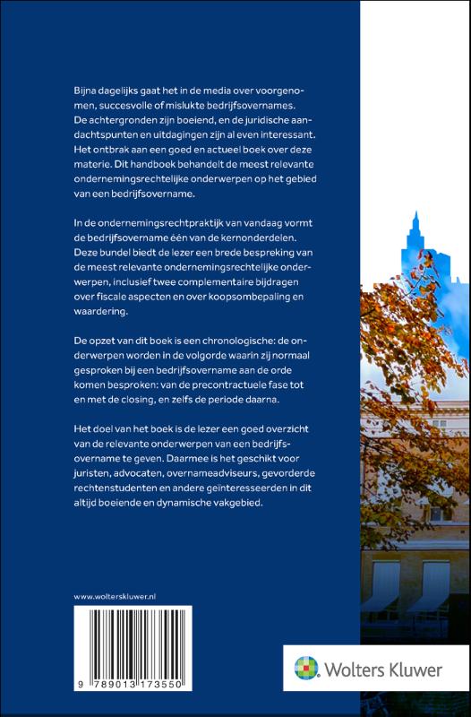 Achterkant van Bedrijfsovername