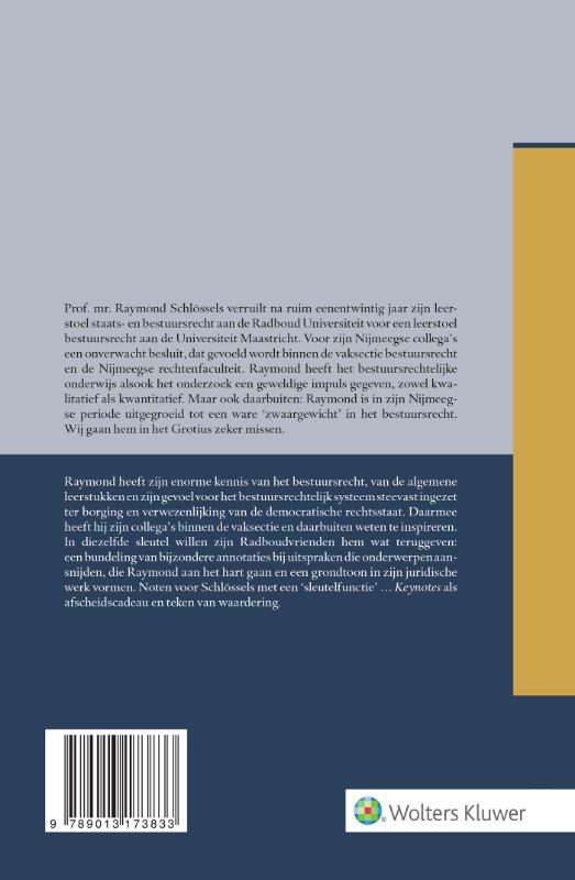 Achterkant van Keynotes
