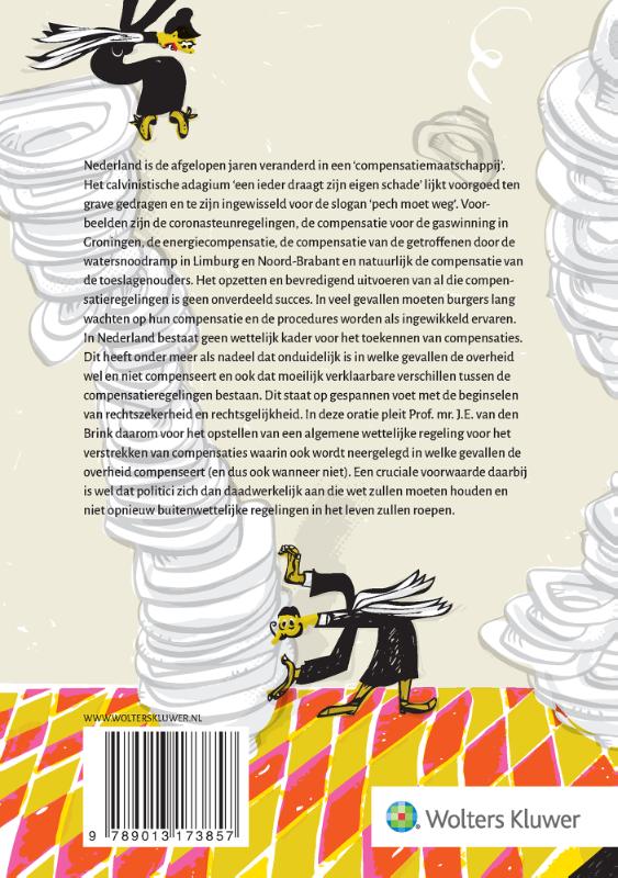 Achterkant van De compensatiemaatschappij