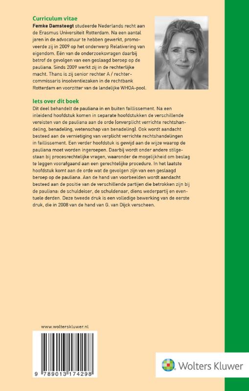 Achterkant van Pauliana