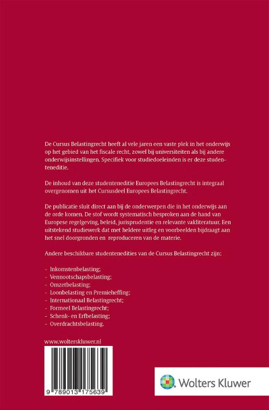 Achterkant van Studenteneditie 2024-2025