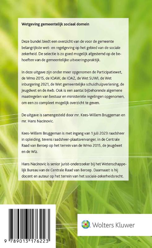 Achterkant van Wetgeving gemeentelijk sociaal domein 2024-1