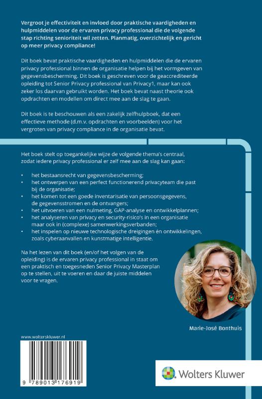 Achterkant van Senior Privacy Professional