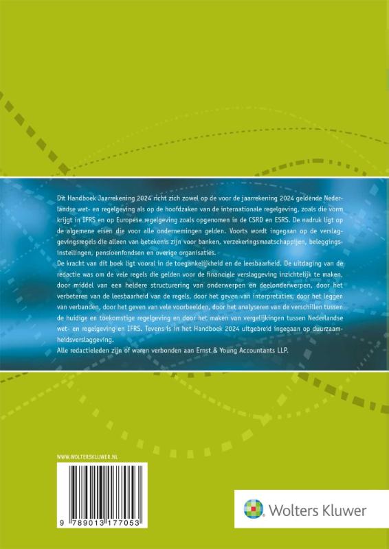 Achterkant van Handboek Jaarrekening 2024