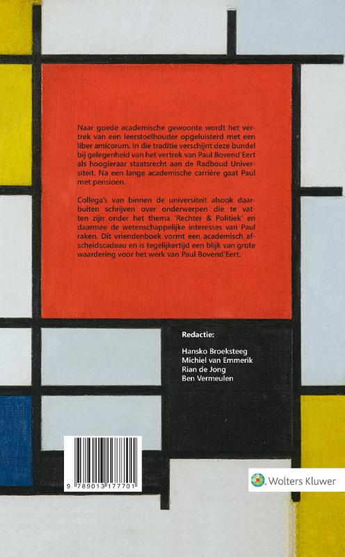 Achterkant van Rechter & Politiek