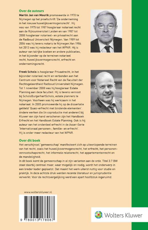 Achterkant van Gemeenschap