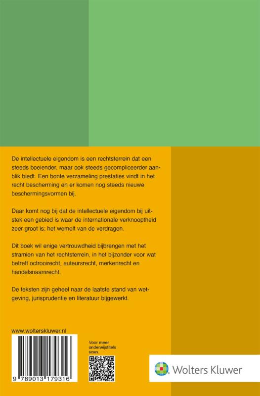 Achterkant van Bescherming van de intellectuele eigendom