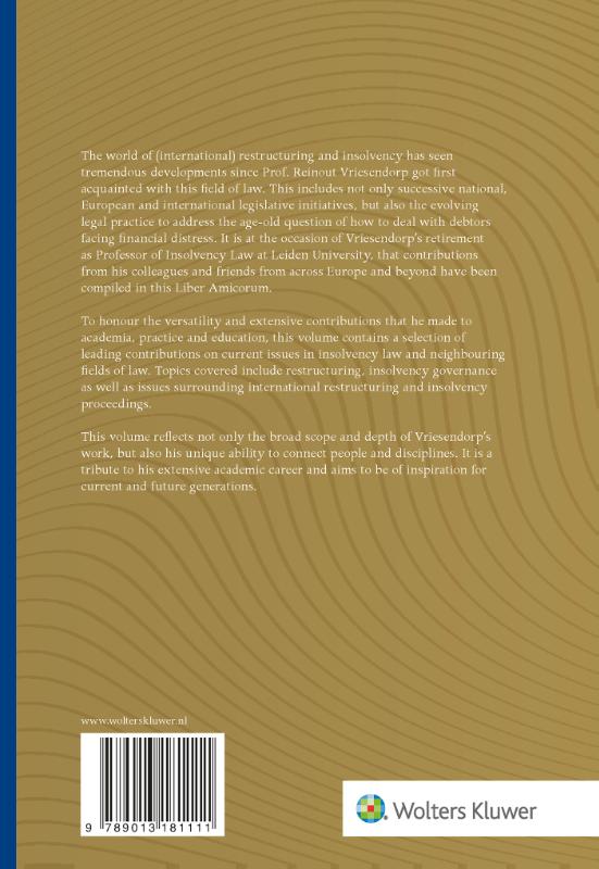 Achterkant van In and Out of Solvency