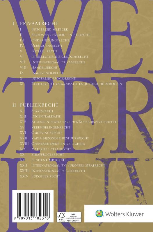 Achterkant van Collegebundel 2026-2027 Limited Edition