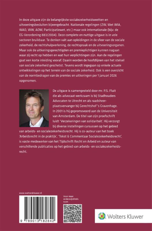 Achterkant van Socialezekerheidswetgeving 2026