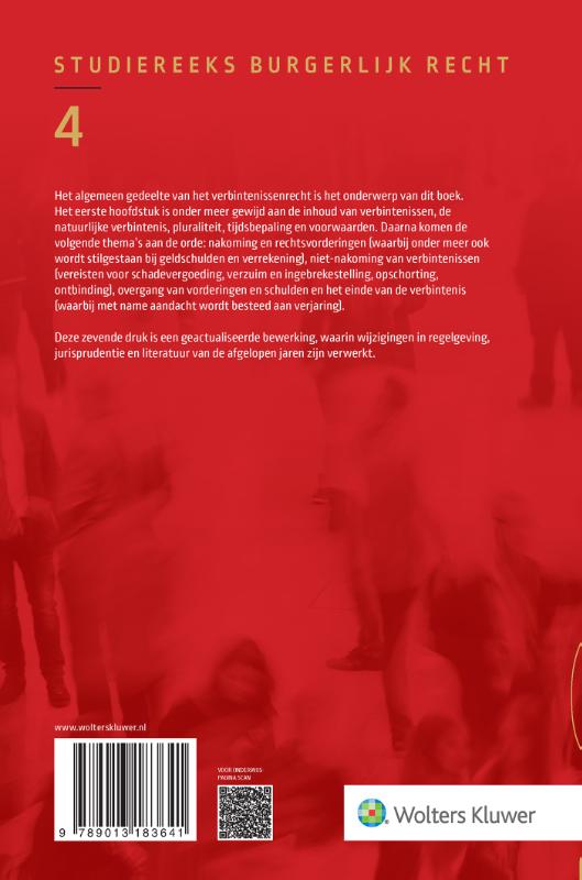 Achterkant van Verbintenissenrecht algemeen