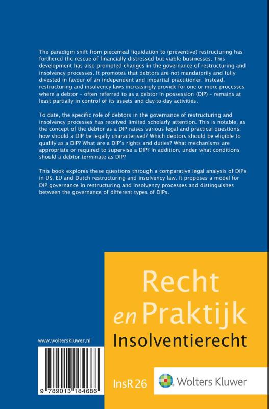 Achterkant van Debtors in Possession