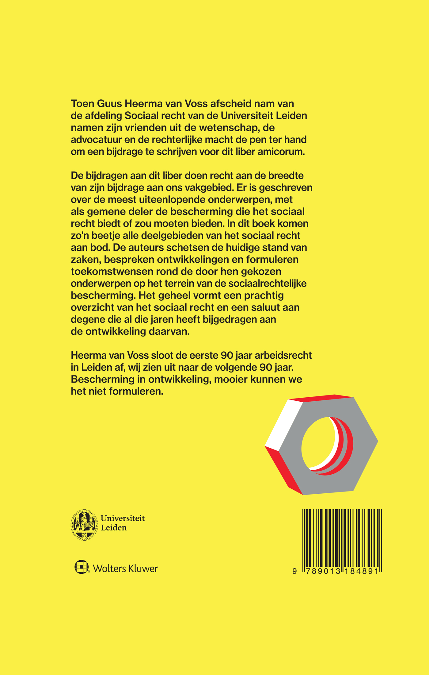 Achterkant van Bescherming in ontwikkeling
