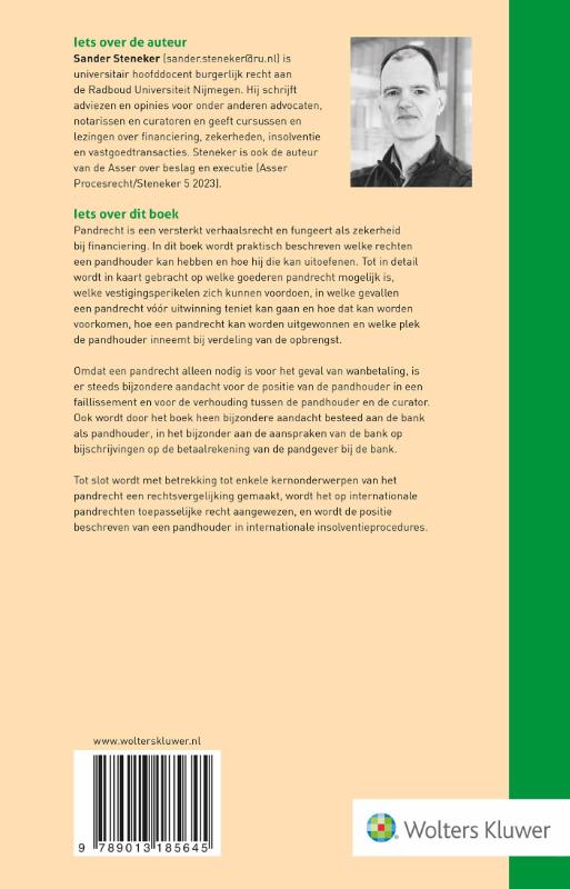 Achterkant van Pandrecht